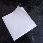 Rond de papier sulfurisé cuisson à blanc