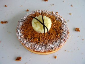 Tarte bourdaloue au miel Alban Guilmet – Fou de pâtisserie 31