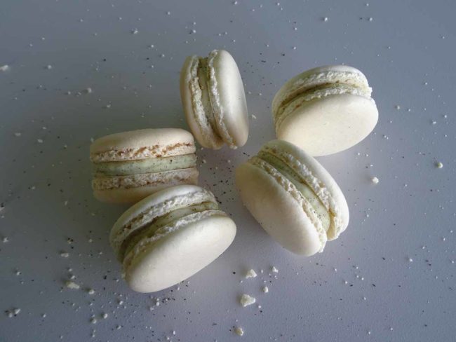Macarons vanille Pierre Hermé
