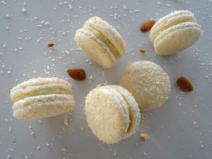 Macarons coco amande façon Raffaelo